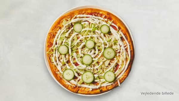 Salat pizza